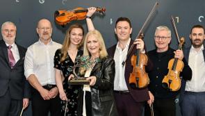 Cairdeas na bhFidiléirí receive Outstanding Contribution Award at Gradam Ceoil