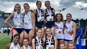 Cara Laverty aids Providence College to relay win at Big East