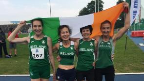 Noreen Bonner helps Ireland W65 800m relay team to set world record