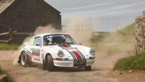Gary McElhinney tastes historic win at Manx Rally