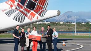 Loganair year-round service to and from Donegal takes flight
