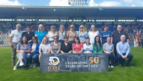 Donegal's Mairead Gallagher and Grace Meade  honoured for 1999 inter-pro success 