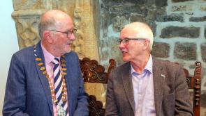 Dr Matthew Potter launches Donegal Annual at Donegal Castle