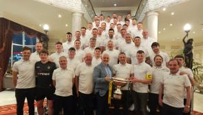 Watch: Letterkenny homecoming for Donegal's Nickey Rackard Cup heroes