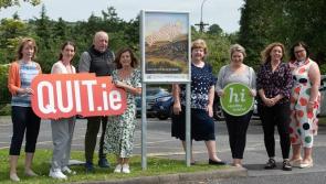 Donegal students from AVS design posters discouraging smoking and vaping