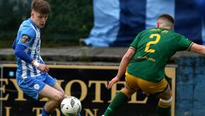 Success Edogun on target as Finn Harps recover from sending off to draw with UCD