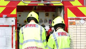 Emergency services attend scene of an incident involving truck on Lifford road