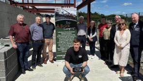 Donegal goalkeeper Shaun Patton backs Buy-A-Brick at Letterkenny Community Centre