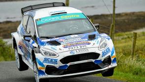 Keith Cronin takes the lead after Stage 4 in Malin