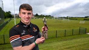 Peadar Mogan named Footballer of the Month for May