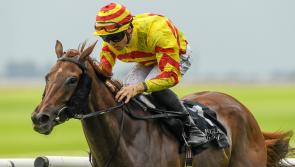 Dylan Browne McMonagle first home at the Curragh 