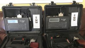 Local community policing units will be operating the property marking machine