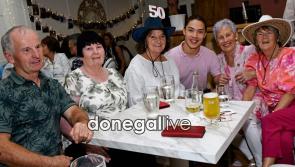 In pictures: Ursula McDaid turns 50 in Buncrana - and does her bit for charity 
