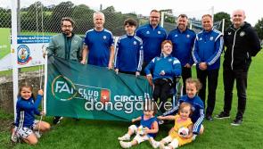 Buncrana Hearts receive prestigious FAI Club Mark One Star Award