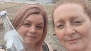 Message in a bottle found in Buncrana