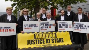 Donegal barristers withdraw services for third time in call for pay restoration