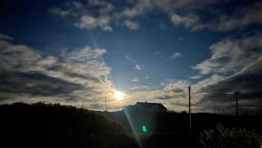 Sunny Friday for Donegal - although occasional showers throughout the day