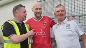 In pictures: Fun day for all as Manchester United Legends visit Letterkenny Rovers