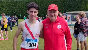 Back on top: Caolan McFadden wins National U18 1500m title