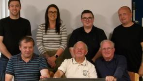 Curragh Athletic honour the retiring Eunan Brolly 