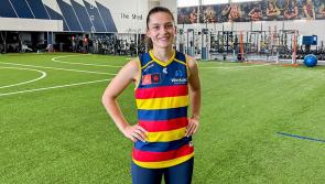 Amy Boyle Carr off to flying start with first taste of action at Adelaide Crows 