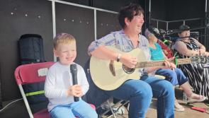 Watch: Great entertainment as Louie (3) sings to the crowds at Mary from Dungloe