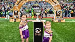 'Proud day' as Erin and Cian Naughton carry out Brendan Martin Cup at Croke Park