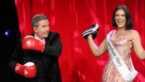 Watch: MMA black belt Birmingham Mary spars with Daniel O’Donnell on stage