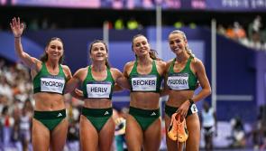 Watch: Kelly McGrory and Irish relay team 'buzzing' after reaching Olympic final