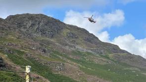 Fallen hillwalker  airlifted to hospital after sustaining serious injury
