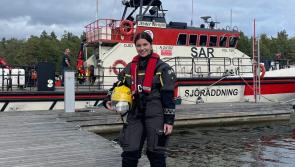 Killybegs Coast Guard's Amay Conneely represents Irish Coast Guard in Finland