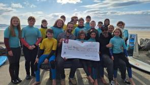 Rossnowlagh Surf Club brave the elements and break a record for Liquid Therapy