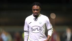 Former Finn Harps player Mark Mbuli signs for Armagh City FC