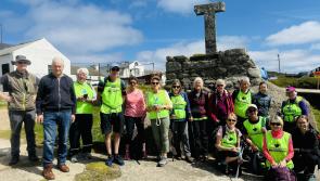 Spiritual reflection and beautiful landscape enjoyed on Slí Cholmcille 