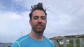 Dublin GAA legend Michael Darragh Macauley present at the Buncrana Parkrun