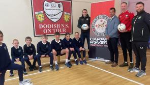 Cappry Rovers unveil official Club School link with Dooish NS