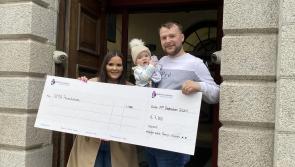 Baby Kayden White's family raise €14,000 in his memory and to say 'thank you'