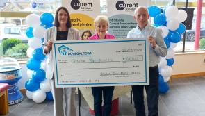 Donegal Town Credit Union makes generous donation to St Luke&rsquo;s Bus Fund