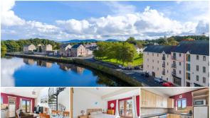 In pictures: Penthouse Donegal apartment with river view on sale for under €200k