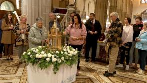 Relics of St Bernadette of Lourdes arrive at St Eunan's Cathedral
