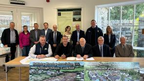 Contracts signed for new €8.9m social housing scheme in Castlefinn