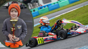 Nine-year-old Manor karting prodigy hitting high gears