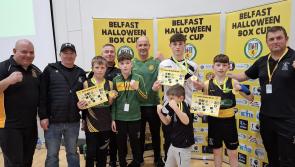 Donegal boxers celebrate titles at County Antrim Halloween Box Cup