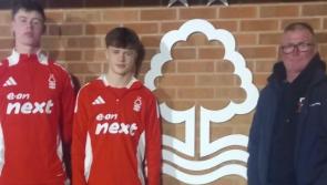 Gavin McAteer scores, Oisin Cooney also plays for Nottingham Forest in friendly