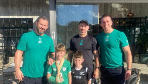 Letterkenny RFC junior players meet Irish rugby heroes on training camp in Portugal