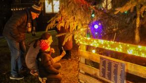 In Pictures: A special evening at Mountcharles Christchurch tree lighting