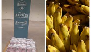 &euro;3m worth of cocaine found in crate of bananas at Irish Port