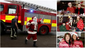In Pictures: Santa arrives in style to Cashelard Christmas Craft Fair