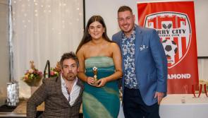 Donegal stars Caoimhe Walsh and Tara O’Connor take major awards at Derry City
