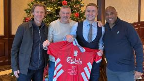 Liverpool legends John Barnes and John Aldridge make Letterkenny appearance